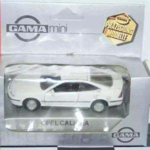 Gama opel vauxhall calibra in white 2 door 1138 in 1:43 scale
