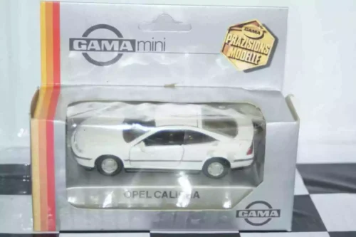 Gama opel vauxhall calibra in white 2 door 1138  in 1:43 scale