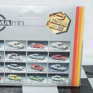 Gama opel vauxhall calibra in white 2 door 1138 in 1:43 scale