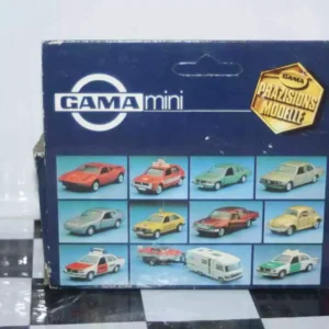 Gama opel vauxhall ascona cavalier polizei 81170000 in 1:43 scale