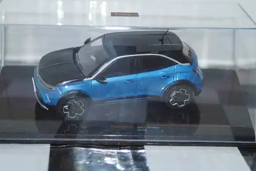 Ixo opel mokka 2020 metallic blue 1:43rd ref clc512n.22