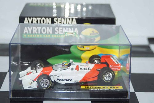 Minichamps penkse chevrolet 1993 ayrton senna collection in 1:43