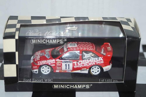Minichamps ford escort cosworth wrc rac rally #11 1997  430 978711