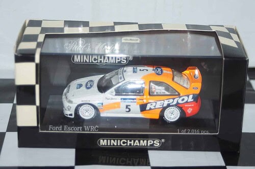 Minichamps ford escort cosworth wrc winner acropolis rally #5 1997 430 978705
