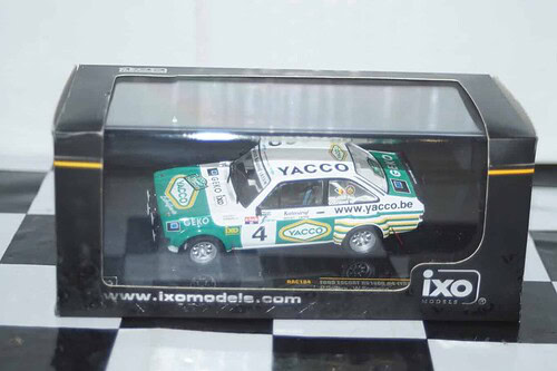 Ixo ford escort mk2 rs1800 #3 circuit of ireland 1980 rac440 1:43