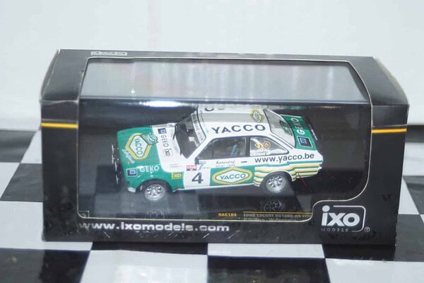 Ixo ford escort mk2 rs1800 #3 circuit of ireland 1980 rac440 1:43