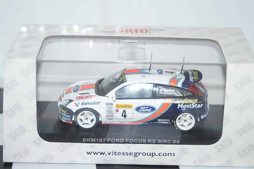 Vitesse / skid ford focus rs wrc #4 c.mcrae 2001 1:43 skm187