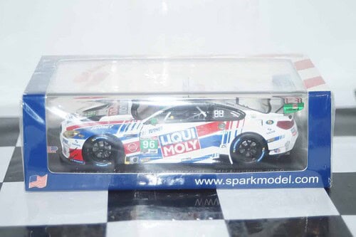 Spark bmw m6 gt3 turner motorsport 24h daytona 2020 #96 us128 ltd 300 1:43