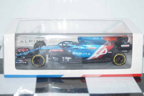 Spark alpine a521 bahrain gp 2021 f.alonso #14 1:43 resin s7664