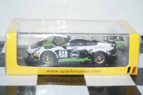 Spark porsche 911 gt3 r dinamic motorsport 3rd 24h spa 2020 #54 1:43 sb372