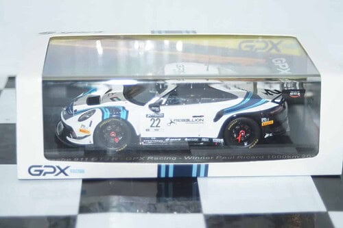 Spark porsche 911 gt3 r gpx racing winner p ricard 1000km 2021 #22 1:43 sp372