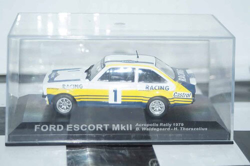 Atlas ixo based ford escort mk2 acropolis rally #5 1979 b.waldegaard 1/43