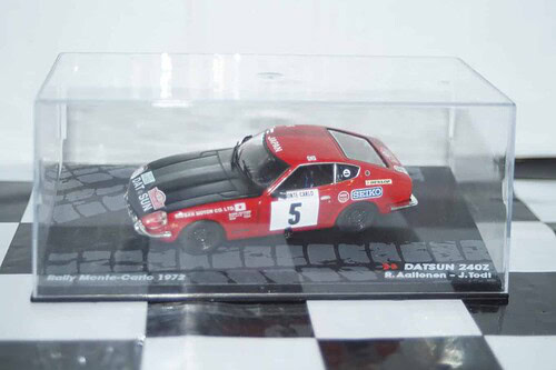 Atlas ixo based datsun 240z monte carlo rally #5 1972 r.aaltonen 1/43