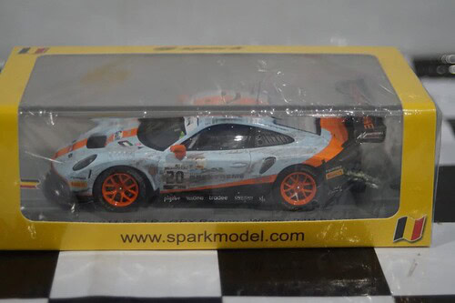 Spark porsche 911 gt3 r gpx dirty version 24h spa 2019 #20 winner sb251ck