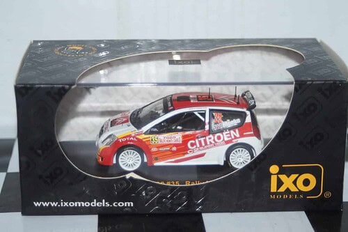 Ixo citroen c2 s1600 rally monte carlo 2005 #35 k.meeke ram150 1:43