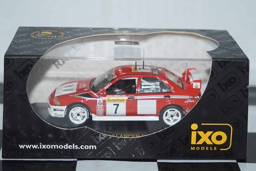 Ixo mitsubishi lancer evo 6.5 winner monte carlo #7 2001 t.makinen ram003 1:43
