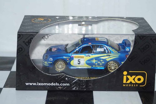 Ixo subaru impreza wrc winner cyprus rally 2003 p.solberg #7 ram118