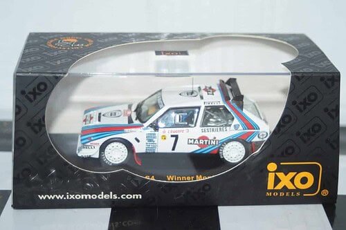 Ixo lancia delta s4 winner monte carlo1986 #7 toivonen rac031