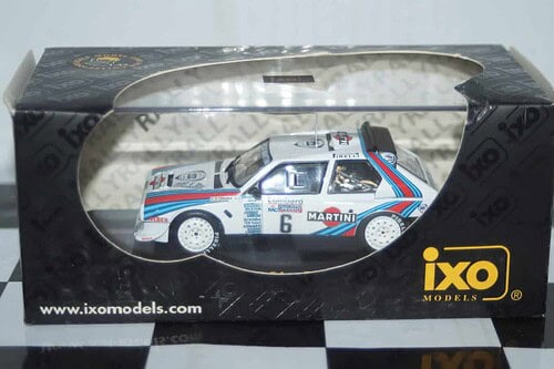 Ixo lancia delta s4 rac rally 1985 #7 toivonen rac068 1:43