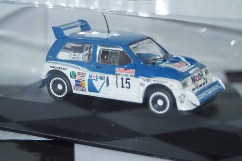 Skid vitesse mg metro 6r4 computervision #15 san remo 1986 m.wilson 1:43 skc024
