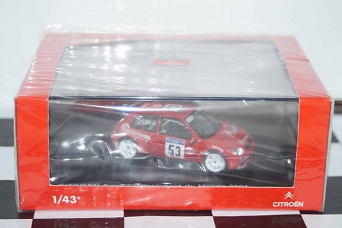 Norev citroen saxo world championship 2001 #53  s.loeb 1:43rd