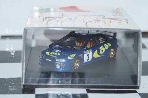 Trofeu subaru impreza wrc 1st safari rally 1997 #3 mcrae 555 ref 1103