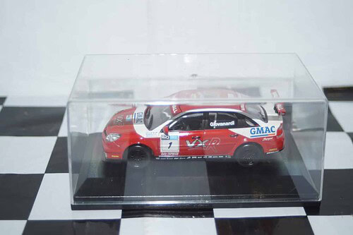 Oxford diecast vauxhall vectra vxr #7 f.giovanardi 1/43rd