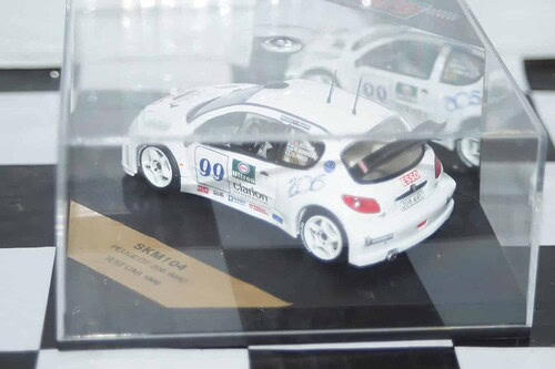 Vitesse skid peugeot 206 wrc test car #99 1999 skm104