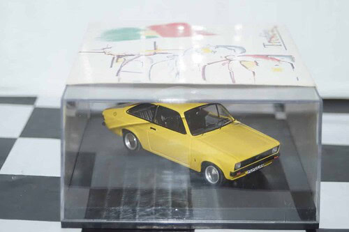 Trofeu ford escort mk2 1100 popular daytona yellow 1:43rd 1001y