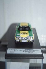 Trofeu opel ascona 8th rac rally #29 1973 l.carlsson 1/43 dsn1:43-155