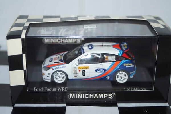Minichamps ford focus wrc 2000 rally monte carlo #6 430 008906