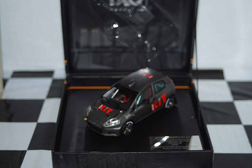 Ixo fiat uno 1993 metallic blue  clc524n  1/43rd