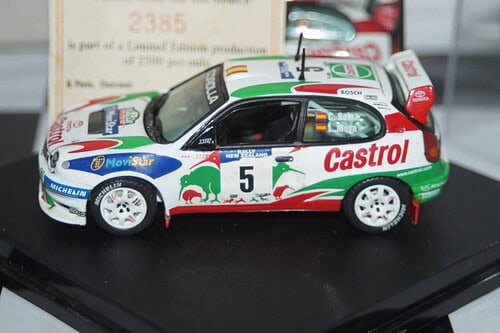 Vitesse toyota corolla wrc new zealand rally #5 1998 c.sainz v98203