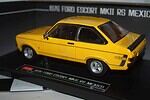 Sunstar ford escort mk2 rs mexico signal yellow 4632r  1:18 scale