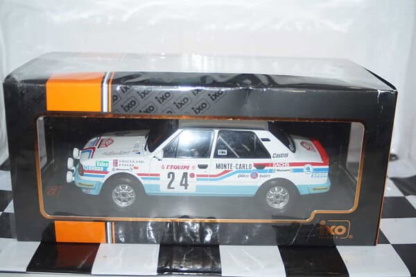 Ixo skoda 130l rally monte carlo #24 j.haugland 1987 1:18 ref 18rmc156.22
