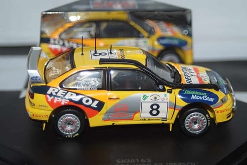 Vitesse skid seat cordoba e2 'repsol' wrc safari rally #8 2000 gardemeister skm163 1:43