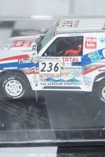 Vitesse skid mitsubishi pajero evo rally granada dakar #236 1999 l.alphand skm99039