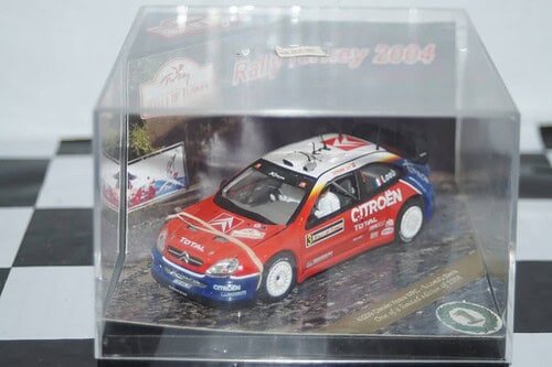 Skid vitesse citroen xsara wrc rally turkey #3 s.loeb 2004 1:43 43209 -crack in case