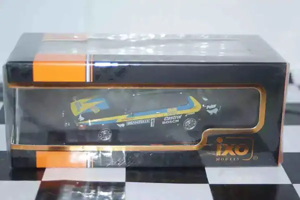Ixo saab 99 ems 1 rally sweden 1977 p.eklund #1 rac298 1:43 diecast