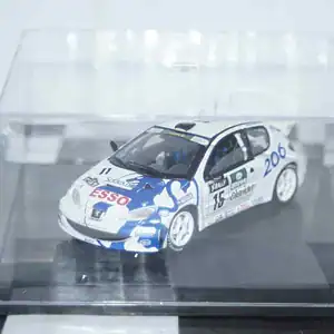Vitesse skid peugeot 206 wrc "esso" san remo rally 1999 g.panizzi #15 -wrong base