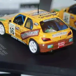 Vitesse skid peugeot 306 maxi rallye el corte ingles #16 1998 l.raya skm060