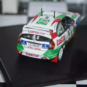 Vitesse toyota corolla wrc new zealand rally #5 1998 c.sainz v98203