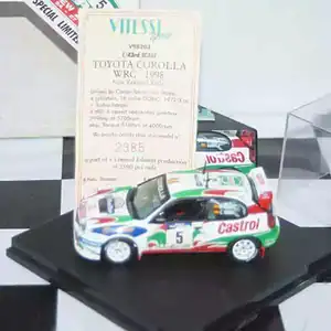 Vitesse toyota corolla wrc new zealand rally #5 1998 c.sainz v98203