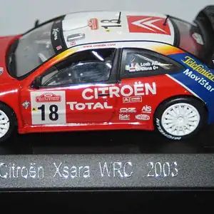 Solido citroen xsara wrc #18 2003 s.loeb 1:43rd ref 1592
