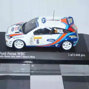 Minichamps ford focus wrc 2000 rally monte carlo #6 430 008906