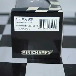 Minichamps ford focus wrc 2000 rally monte carlo #6 430 008906