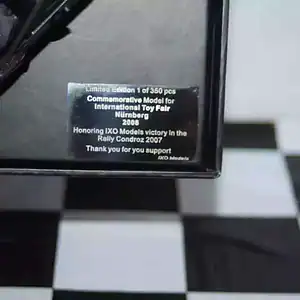 Ixo fiat punto international toy fair nurnberg 2008 ltd 350 1:43