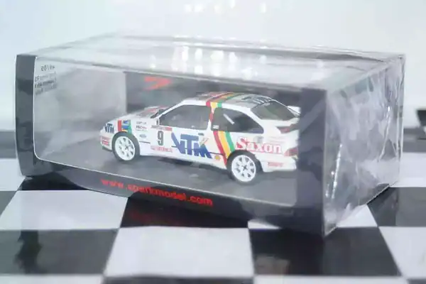 Spark ford sierra rs cosworth 4th ypres 24hr rally 1990 c.mcrae 1:43 resin s8709