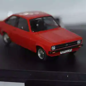 Trofeu ford escort mk2 1100 popular sunset red 1:43rd 1001r
