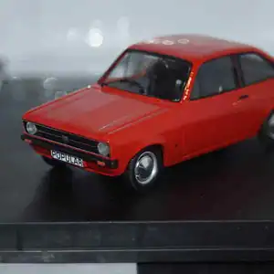 Trofeu ford escort mk2 1100 popular sunset red 1:43rd 1001r
